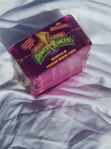 LOT OF 27 1995 COLLECT A CARD MIGHTY MORPHIN POWER RANGERS SERIES 2 RED PACKS - Picture 1 of 3