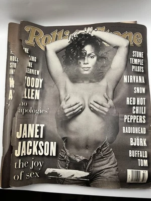 Vtg Rolling Stone Magazine Issue 665 September 16, 1993 Janet Jackson Foto 1 de 4