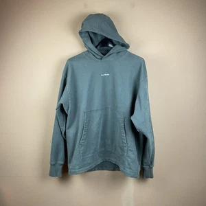 Acne Studios Hoodie Mens XL Gray Heavy Weight Pocket Cotton - Picture 1 of 12