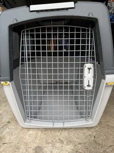 Hundebox Flugbox Kunststoff 90 x 60 x 65 Cm Transportbox - Bild 1 von 5