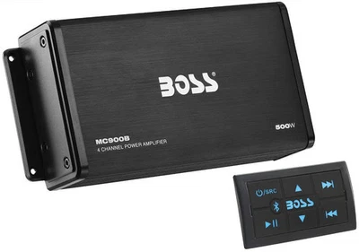 Boss Audio MC900B 500W 4 Channel Full Range Class A/B Amplifier bsaMC900B - Image 1 of 4