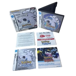 Pokemon SoulSilver | Nintendo DS | Box, Case, Inserts and Manual ONLY | No Game - Picture 1 of 23