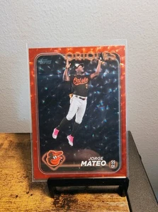 2024 Topps Series 1 - Jorge Mateo #42 Red Crackle Foil /199 - Picture 1 of 2
