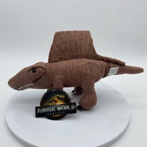Jurassic World Rebirth Spinosaurus Dinosaur Plush Brown Gift 12in - Picture 1 of 7