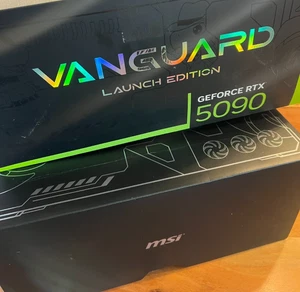 MSI GeForce RTX 5090 32G VANGUARD SOC LAUNCH EDITION PCI-E Grafikkarte - Afbeelding 1 van 10