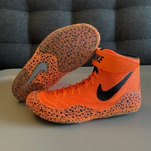 Nike Inflict SE OLY 'Safari' Orange Wrestling Shoes Men's Size 9.5 FV3682-900 - Picture 1 of 8