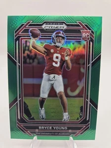 2023 Panini Prizm Draft Picks - Bryce Young #101 Green Prizm (RC) - Picture 1 of 6
