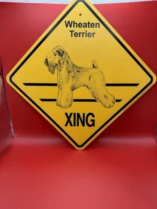 Letrero Wheaten Terrier Xing  - Imagen 1 de 3