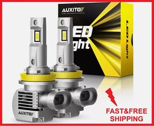✅Auxito H11 LED Headlight Bulb 6000K 200W Super Bright Low Beam Kit⭐ - Picture 1 of 9
