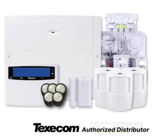 TEXECOM KIT-1002 Premier Elite 64 Zone Wireless Burglar Security Alarm Kit NEW - Picture 1 of 3