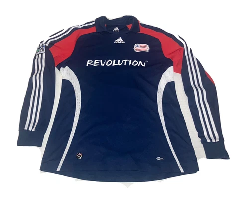 New England Revolution MLS 2006  Michael Parkhurst Adidas XL Jersey Soccer Cover
