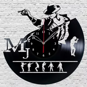 Vinyl Clock Michael Jackson Wall Clock Unique Art Vinyl Record Wall Clock 68 - Picture 1 of 12