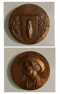 Medal Frederic Mistral Writer Anie Mouroux 1969 Lou Souleu Me Fai Canta - Imagen 1 de 14