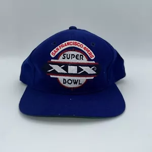 Vintage 1984 Sports Specialties Super Bowl XIX Snapback Hat San Francisco 49ers - Picture 1 of 13