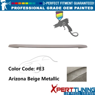 Fits 13-19 Ford Taurus 4-Door OE Style Arizona Beige Metallic Trunk Spoiler ABS Foto 1 de 4