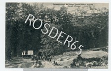 ARQUATA del TRONTO 1909-INCANALATURA FIUME TRONTO-CARTOLINA STORICA-Viaggiata