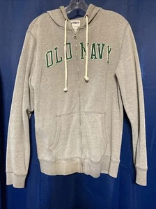 Adult Large Gray Old Navy Hoodie Sweatshirt  - Picture 1 of 8