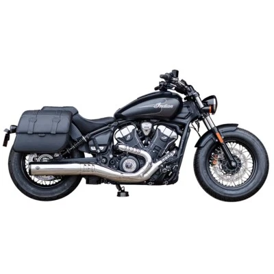 Silenciador de escape S&S Cycle Grand National antideslizante: 1250cc Indian Scout - cromo Foto 1 de 3