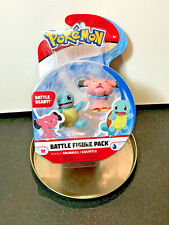 1-Pack Pokemon 2" Battle Ready Collectible Figure: SNUBBELL & SQUIRTLE 1 Left