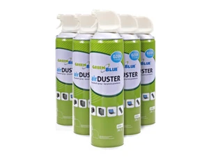 Zestaw do czyszczenia sprężonym powietrzem spray do czyszczenia GB600 GreenBlue 2 do 10 sztuk 600ml - Zdjęcie 1 z 15