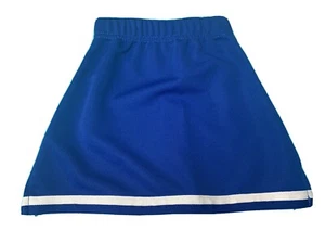 Niño Pequeño 18 Meses - 3T Azul y Blanco Animadora Vestir Uniforme Disfraz Falda Nuevo con Etiquetas - Imagen 1 de 3