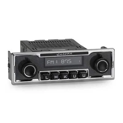RetroSound Europa Motor 2 Bluetooth Radio FM AM 1960's-70's Classic Car Stereo - Image 1 of 4