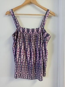 George  Women's Strappy Top Purple Pink Size S/P - Picture 1 of 7