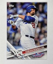 2017 Topps Opening Day #160 Adrian Gonzalez - NM-MT