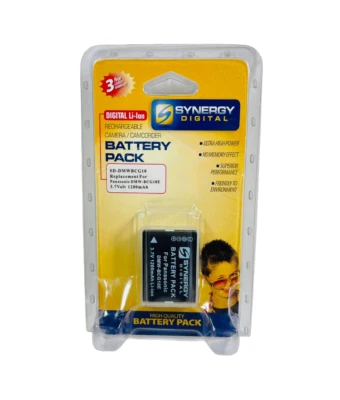 Batería Synergy Digital Li-Ion para Panasonic DMW-BCG10E 3.7V/1200mAh Foto 1 de 3