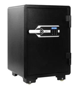 Tresor Safe Fingerabdruck Zahlencode Sicherheitsschlüssel Alarm 48 L - Bild 1 von 1