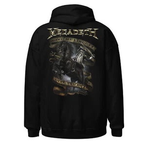 Neu Megadeth Herren Hoodie Sweatshirt mit Taschen S-5XL  - Bild 1 von 11
