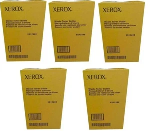 5 Boxes Sealed Genuine Xerox 8R12896 Waste WorkCentre 5632 5735 (10 bottles) - Picture 1 of 1
