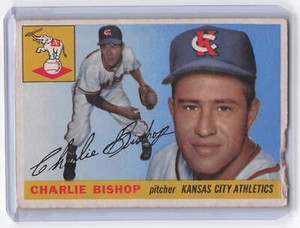 1955 Topps #96 Charlie Bishop VG