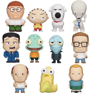 Clip borsa in schiuma 3D personaggi animazione FOX TV - 1 figura casuale - Foto 1 di 2
