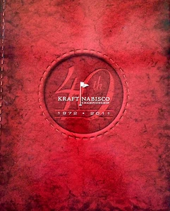 “Lot of 2” Kraft Nabisco Golf Programs 35th & 40th Anniversary Editions LPGA - Picture 1 of 2