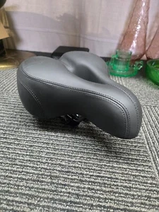 Comfort Bike Seat for Women or Men, Bicycle Saddle Replacement Padded Soft - Picture 1 of 6