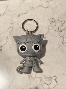 Exclusivo Llavero Figura 3D Catwoman Plateado DC Comics Monograma Bolso Ciego - Imagen 1 de 2