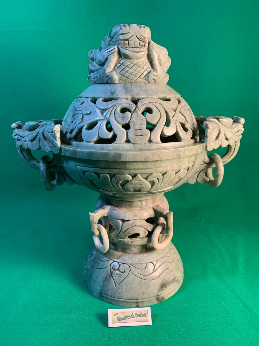 1940 年后中国风玉制香炉| eBay