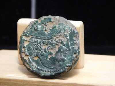 Rome Sextans bronze coin circa 268-245 B.C. - Image 1 of 4