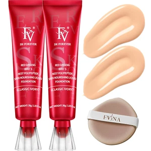 FV Waterproof Matte Foundation, Classic Ivory, Long Lasting for Oily Skin - Picture 1 of 8