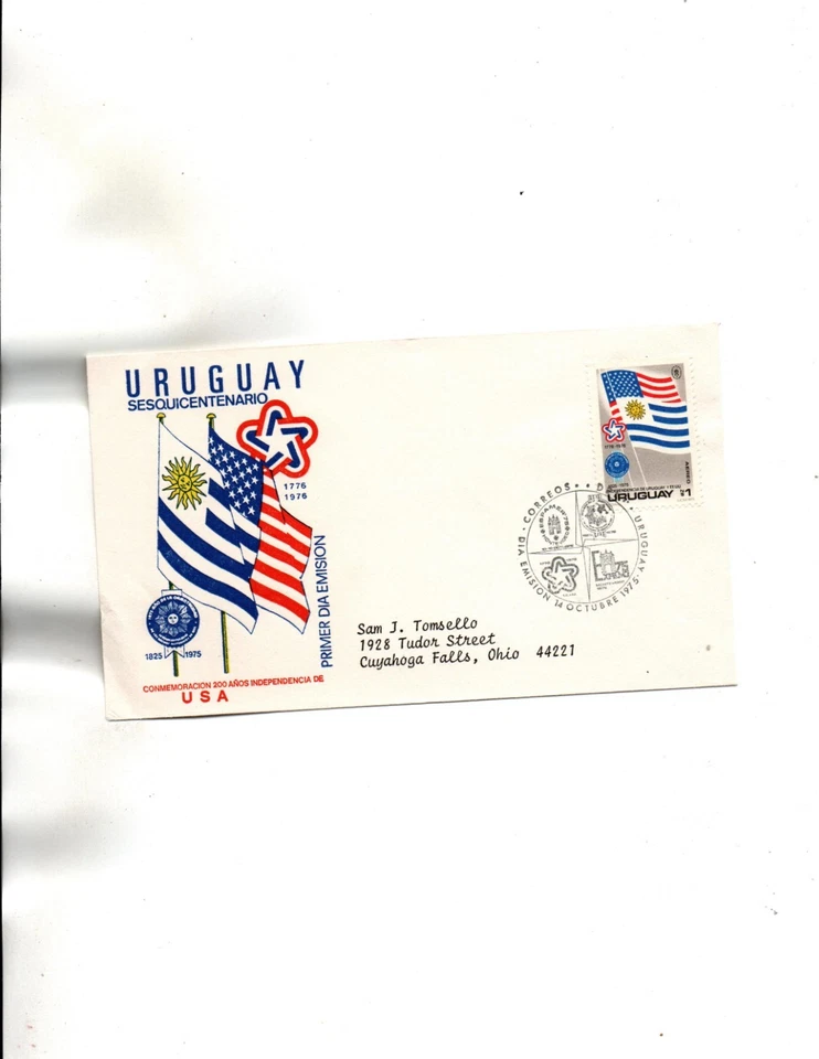 Uruguay FDC Sc#C417 - Image 1 of 1