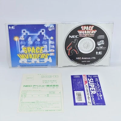 PC Engine SCD SPACE INVADERS Spine * 2306 pe - Image 1 of 4