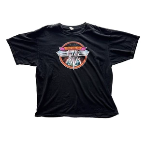 Vintage Van Halen Black Graphic Rock Band Logo T-Shirt Mens XX-Large 2XL - Picture 1 of 5