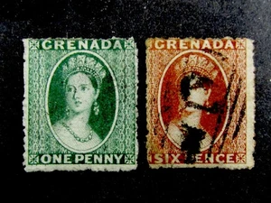 nystamps British Grenada Stamp # 3 4 Used L11y2928 - Imagen 1 de 2