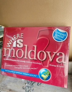 Where Is Moldova Compact Special Edition Board Game | BRAND NEW - SEALED - 2011 - Picture 1 of 5