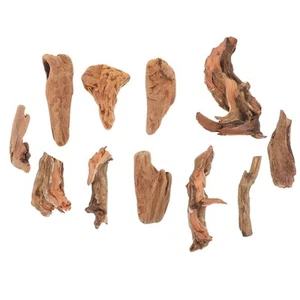 10 Stück Natürliches Treibholz für Aquarium Dekoration Umweltfreundlich Aquarium Holz - Bild 1 von 12