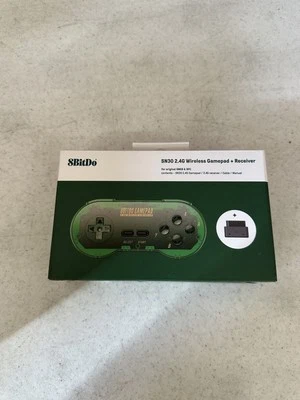 8Bitdo SN30 2.4G Wireless Controller Gamepad for Original SNES Super Nintendo - Image 1 of 2