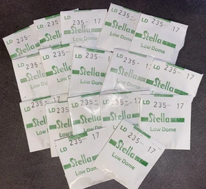 Stella Watch Crystal Low Dome 235-17 BB Crystal Co Germany LOT of 17 Free Ship - Picture 1 of 3