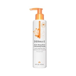 Derma E Acne Deep Pore Cleansing Wash – Blemish Control 6 Fl Oz (Pack of 1) - Picture 1 of 6