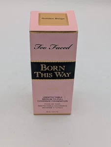 Too Faced Born This Way Natural Finish Longwear Liquid Foundation, Golden Beige - Bild 1 von 7
